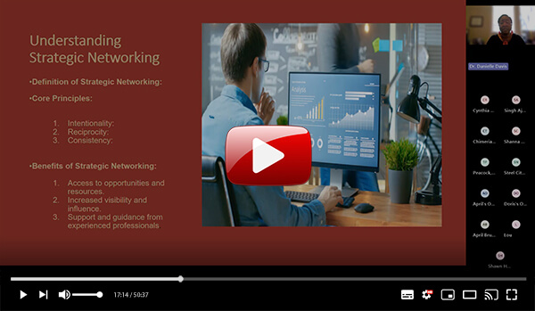 webinar strategic networking